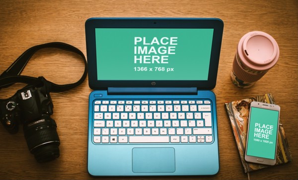 Small PC and Android phone