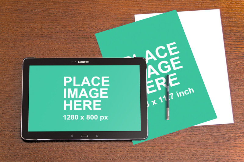 Samsung Tab and Paper