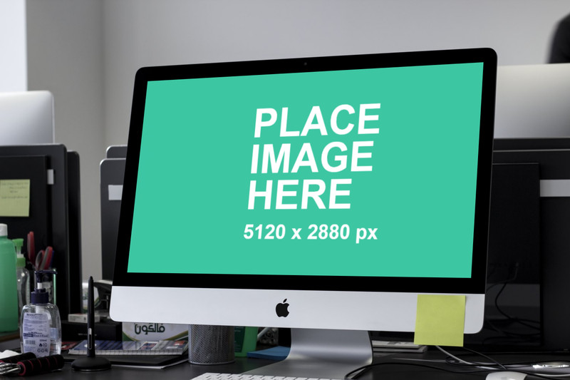 5K iMac in office