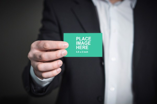 Visit card mockup