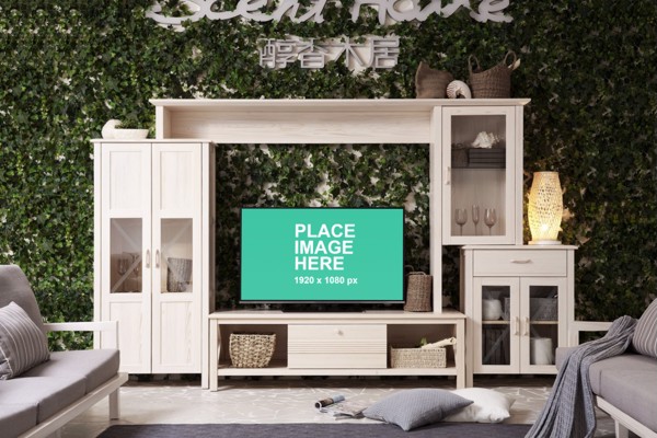 TV in living room