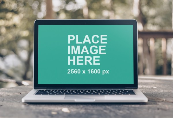 13 inch MacBook Pro mockup