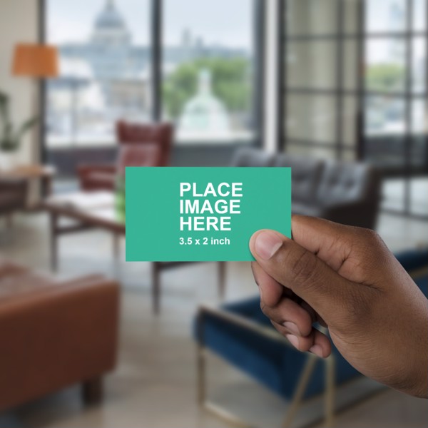 Business card mockup