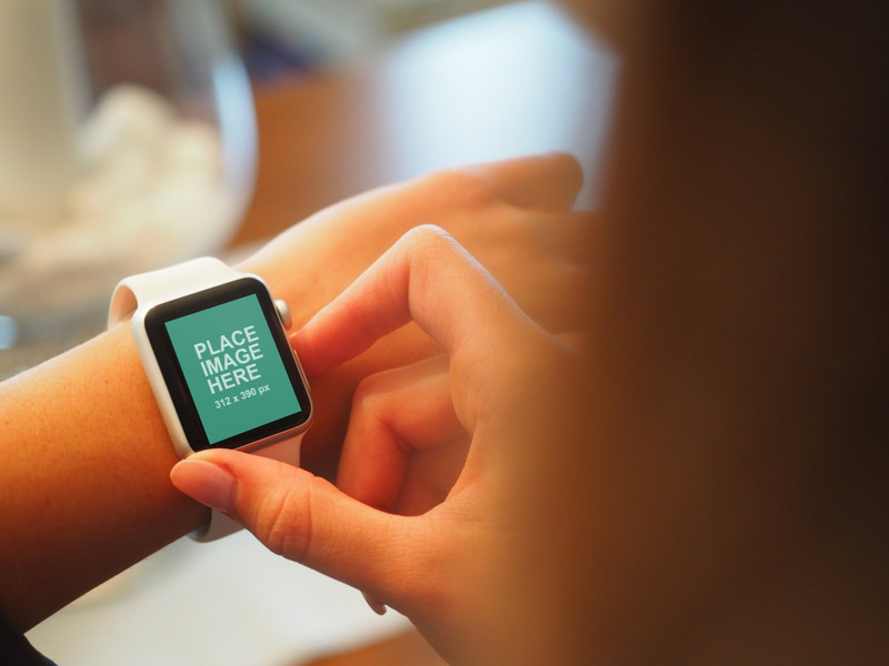 Apple watch 3 mockup