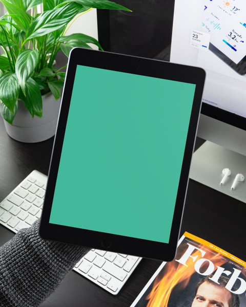 Closeup of iPad Pro