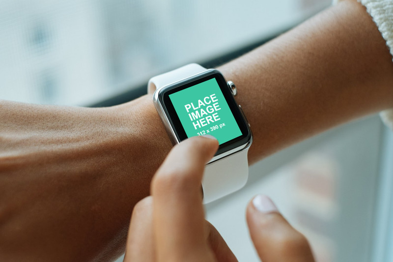 Apple Watch on womans wrist