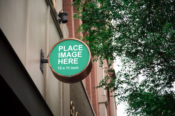 Round billboard