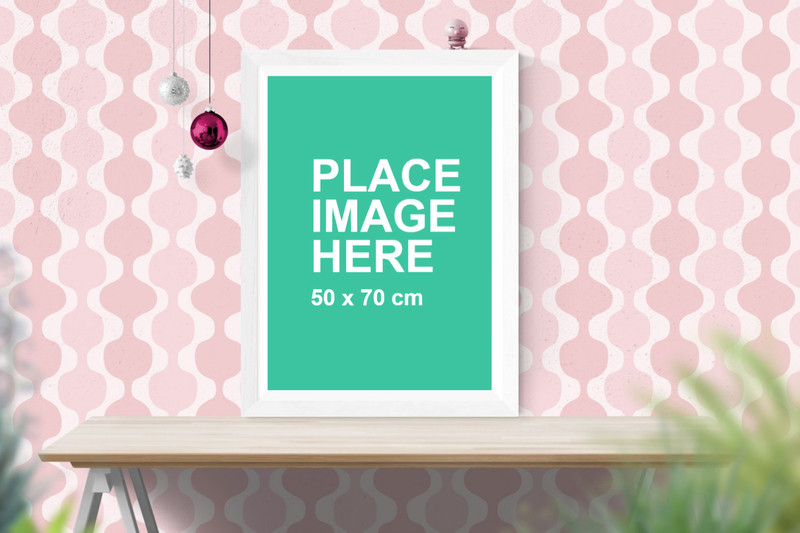 Girly poster frame