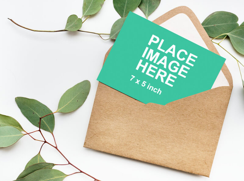 Greeting card and envelope