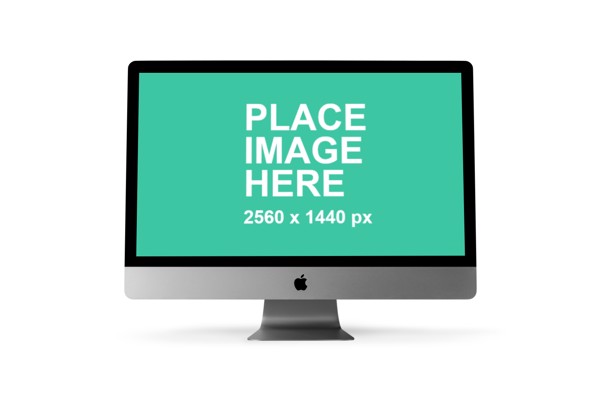 iMac mockup
