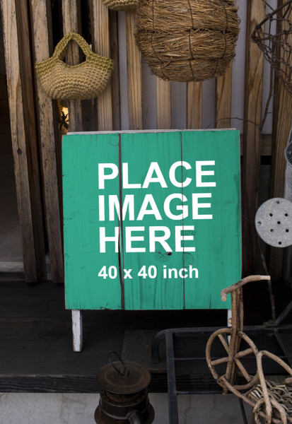Old A frame board