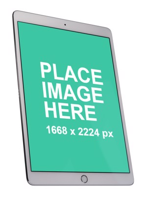 10.5 inch iPad Pro mockup