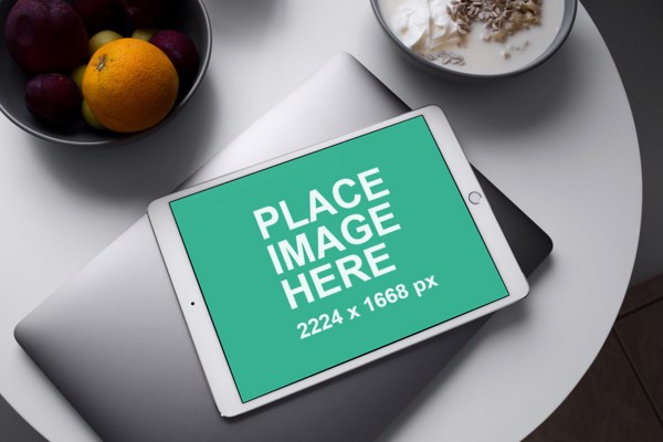 Landspace iPad Pro mockup