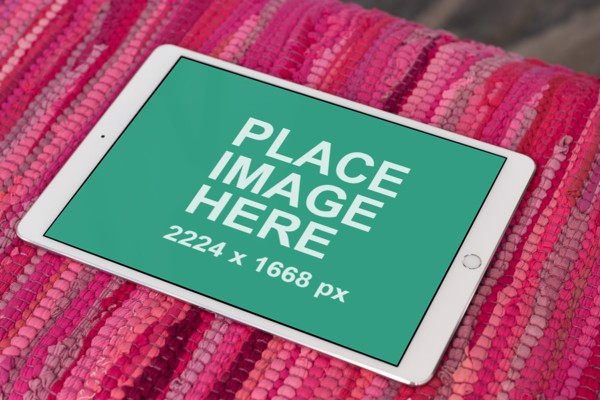Landspace iPad Pro mockup