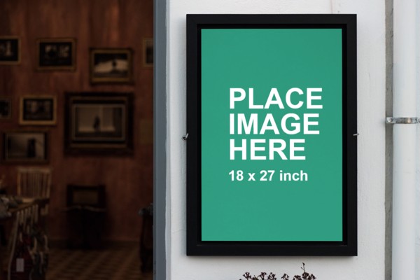 Poster frame mockup