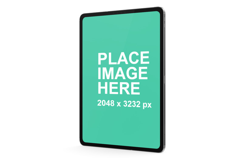 iPad Pro X 12.9 inch left faced