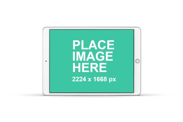 iPad standing landscape