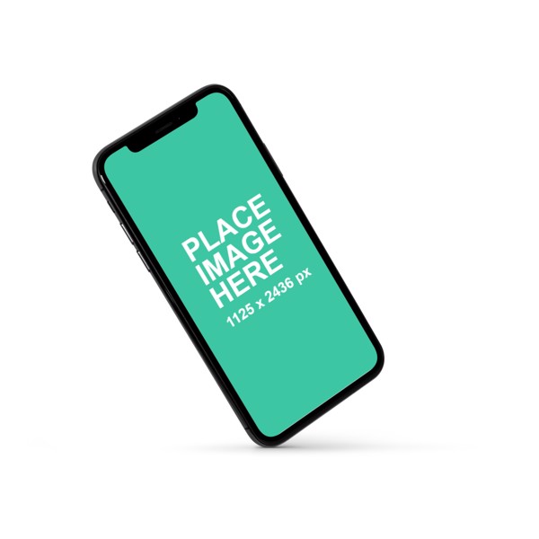 iPhone x balancing left