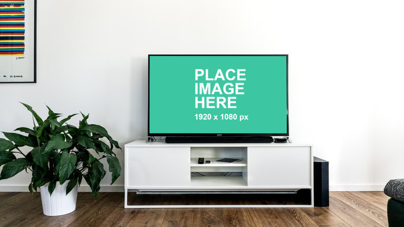 TV in living room