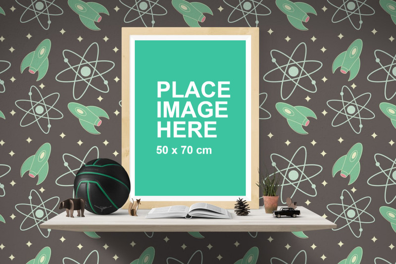 Kids room poster frame