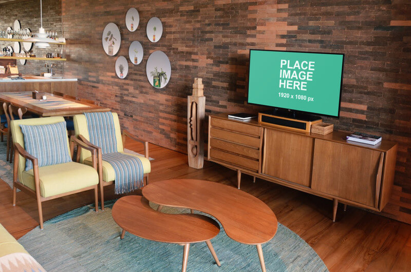 TV in living room