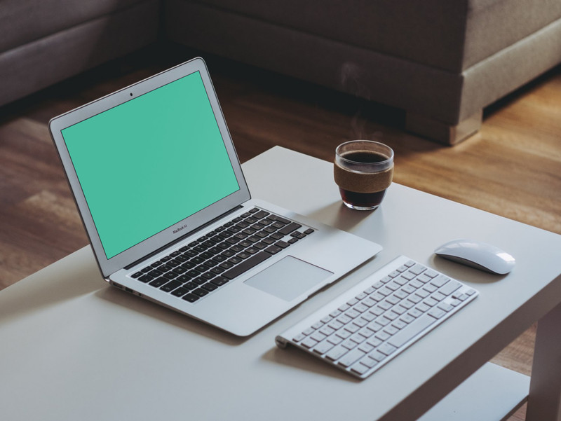 MacBook Air on table