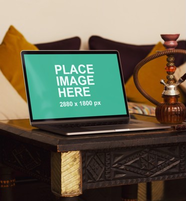 MacBook Pro in arabic settings