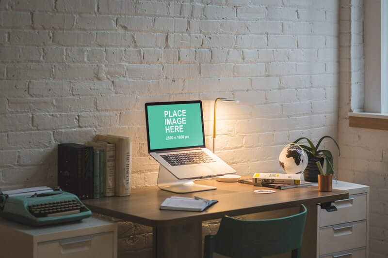 MacBook Pro on office desk