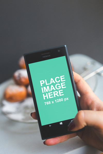 Nokia Lumia 920 mockup