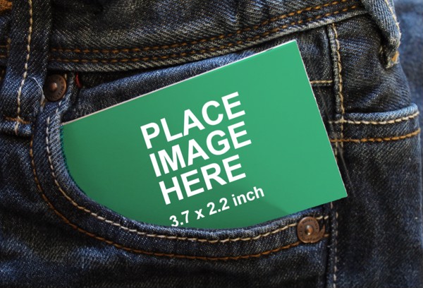 Business card mockup