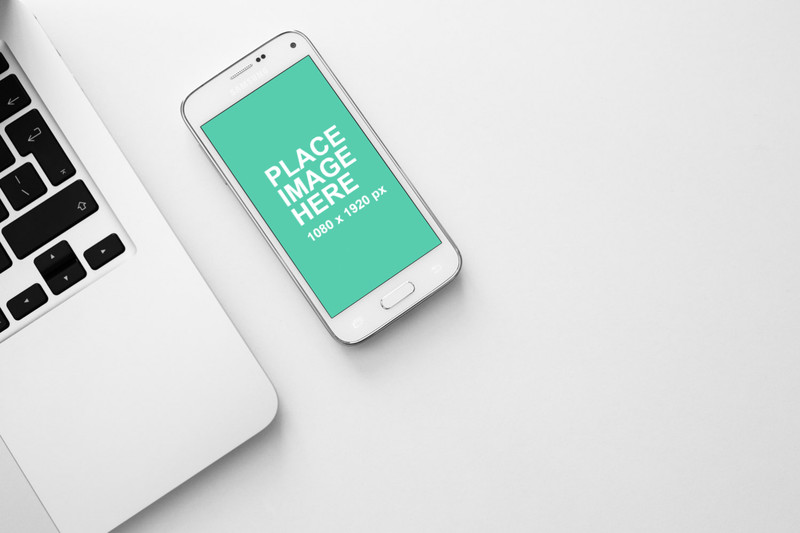 Samsung Galaxy S5 mockup