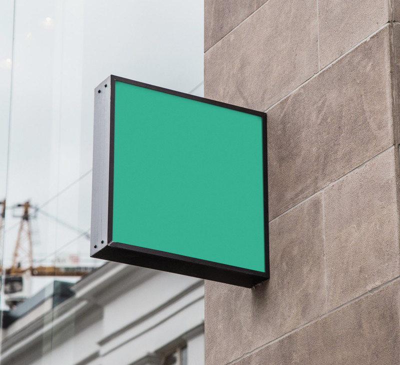 Square billboard