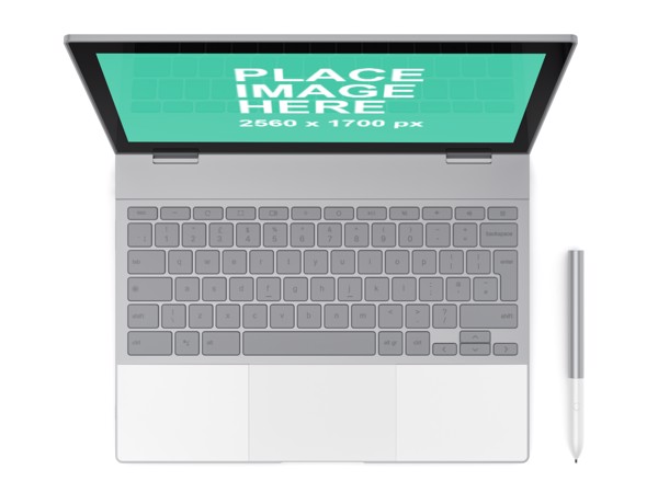 Top view of Pixelbook