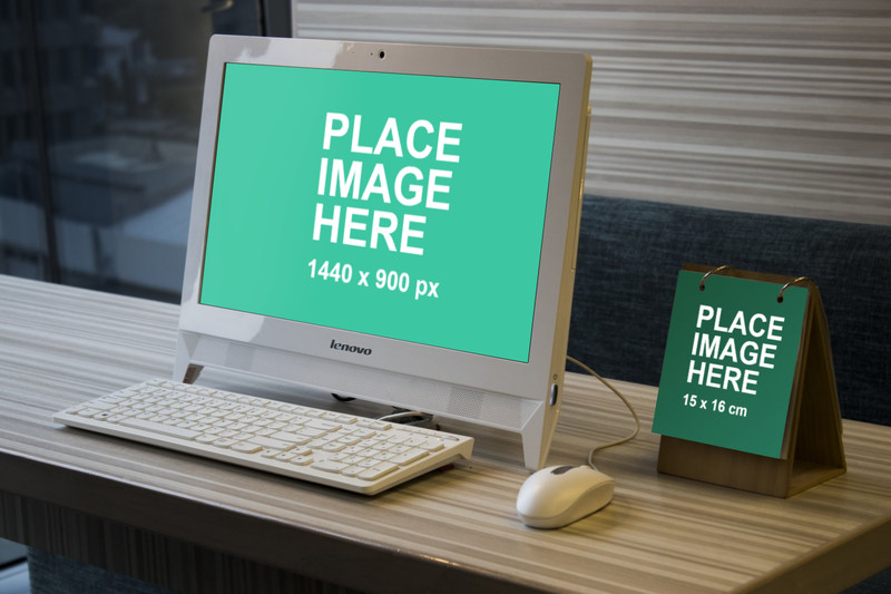 White Lenovo IdeaCenter