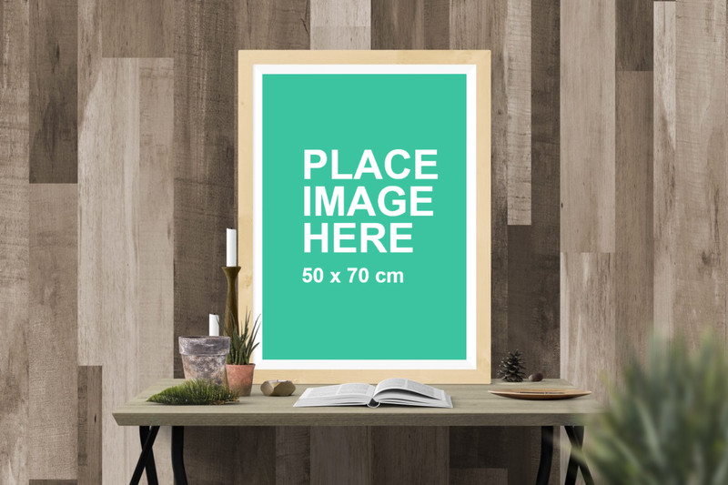 Wooden frame theme